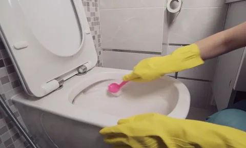 Tackling Hard Water Stains on Toilets