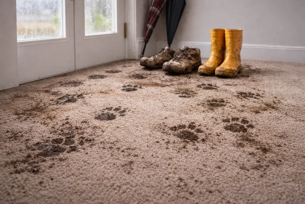 Where Carpet Dirt Really Begins