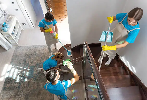 Following The Residential Cleaning Process Step By Step