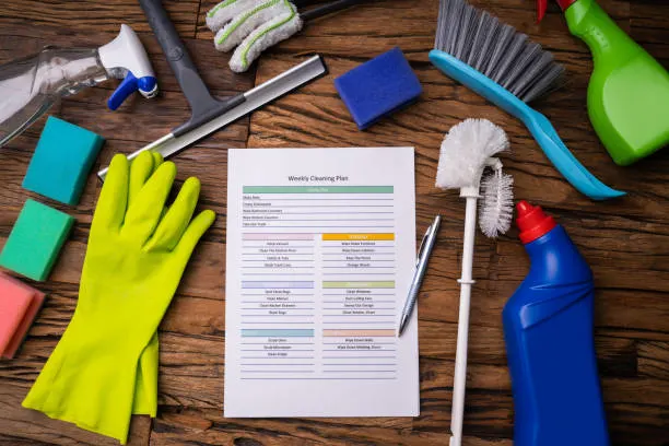 Residential Cleaning Checklist for Every Room in Your Home