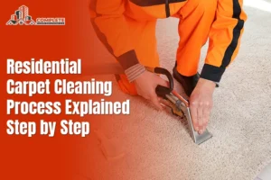 Residential Carpet Cleaning Process Explained Step by Step